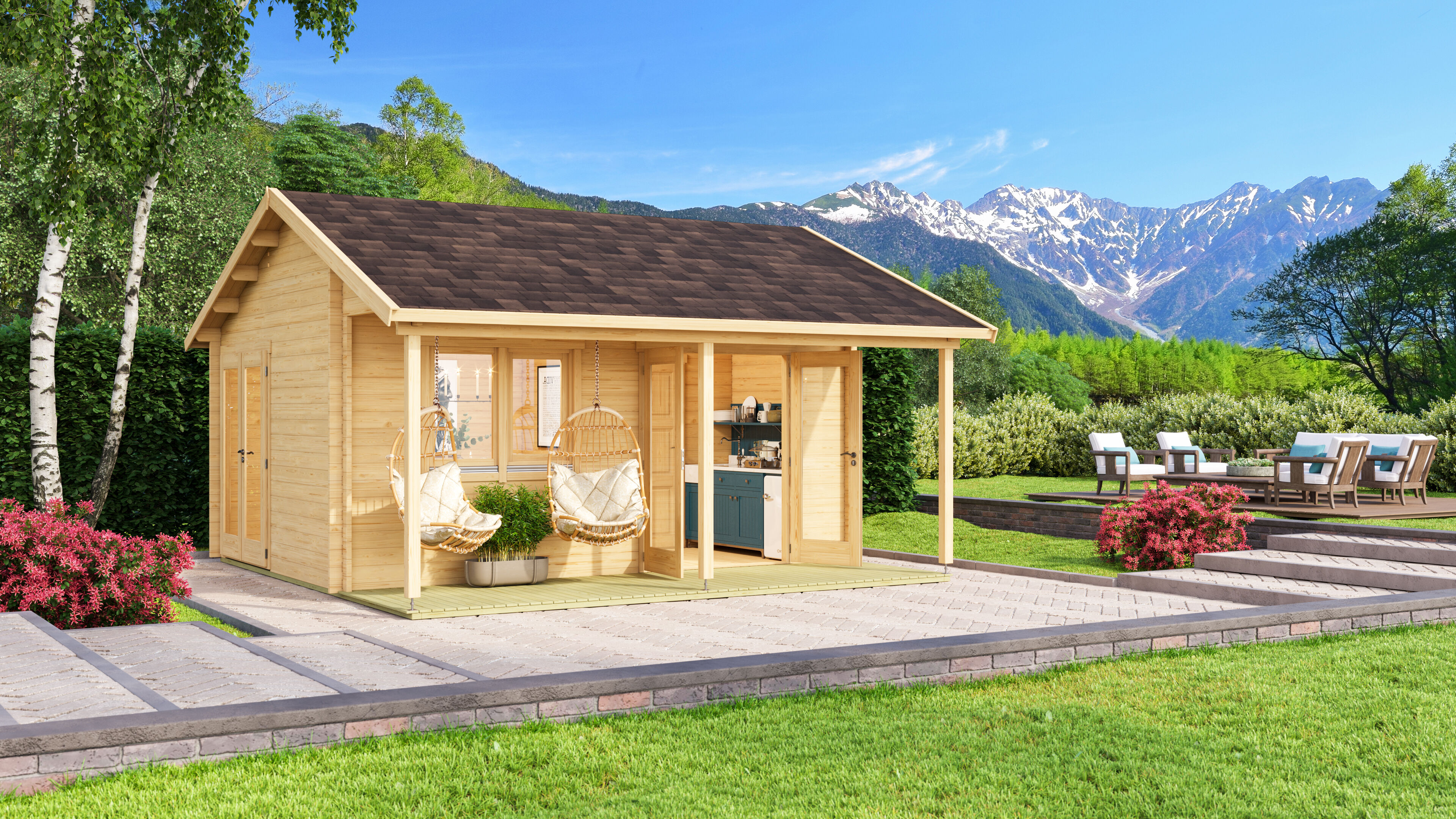Rabatt: 26 % Fjordholz Ferien- und Freizeithaus Modell Lerum 7 24m² Unkategorisiert online kaufen