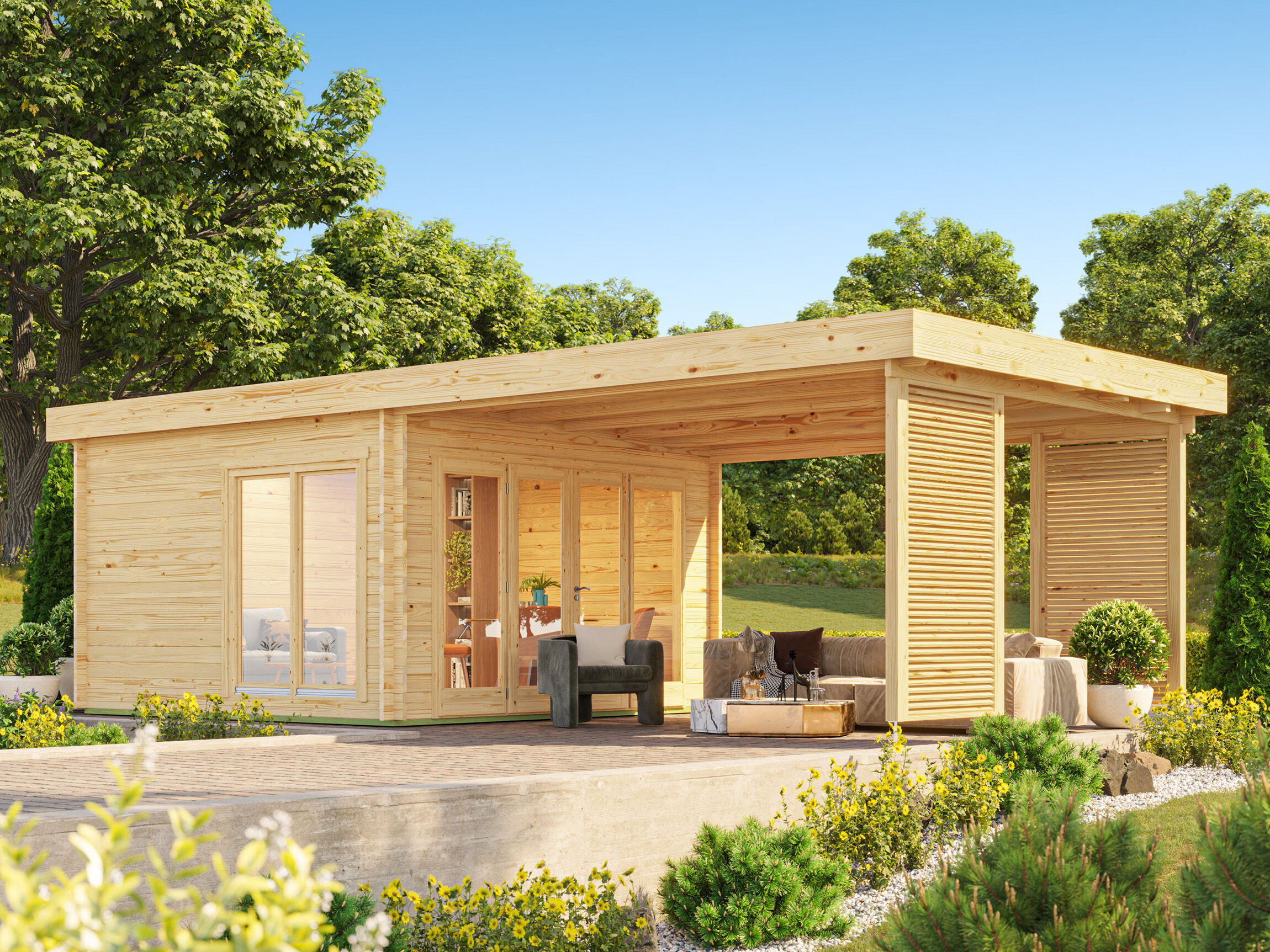 Rabatt: 26 % Fjordholz Gartenlounge Modell Carlise 44 Unkategorisiert online kaufen