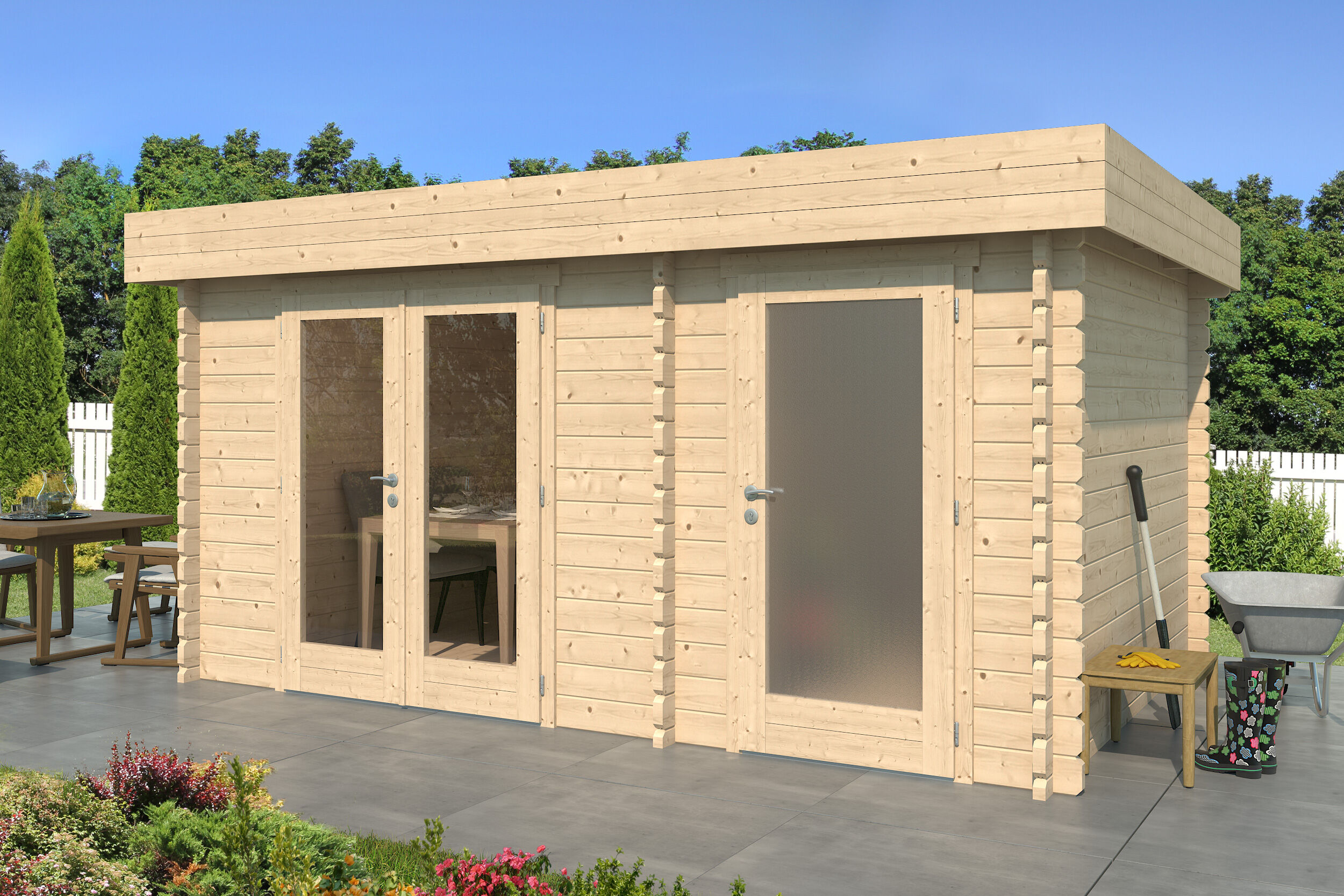 Rabatt: 26 % Fjordholz Holz-Hütte Modell Hilla 44 12m² Unkategorisiert online kaufen Rabatt: 26 % Fjordholz Holz-Hütte Modell Hilla 44 12m² Unkategorisiert online kaufen