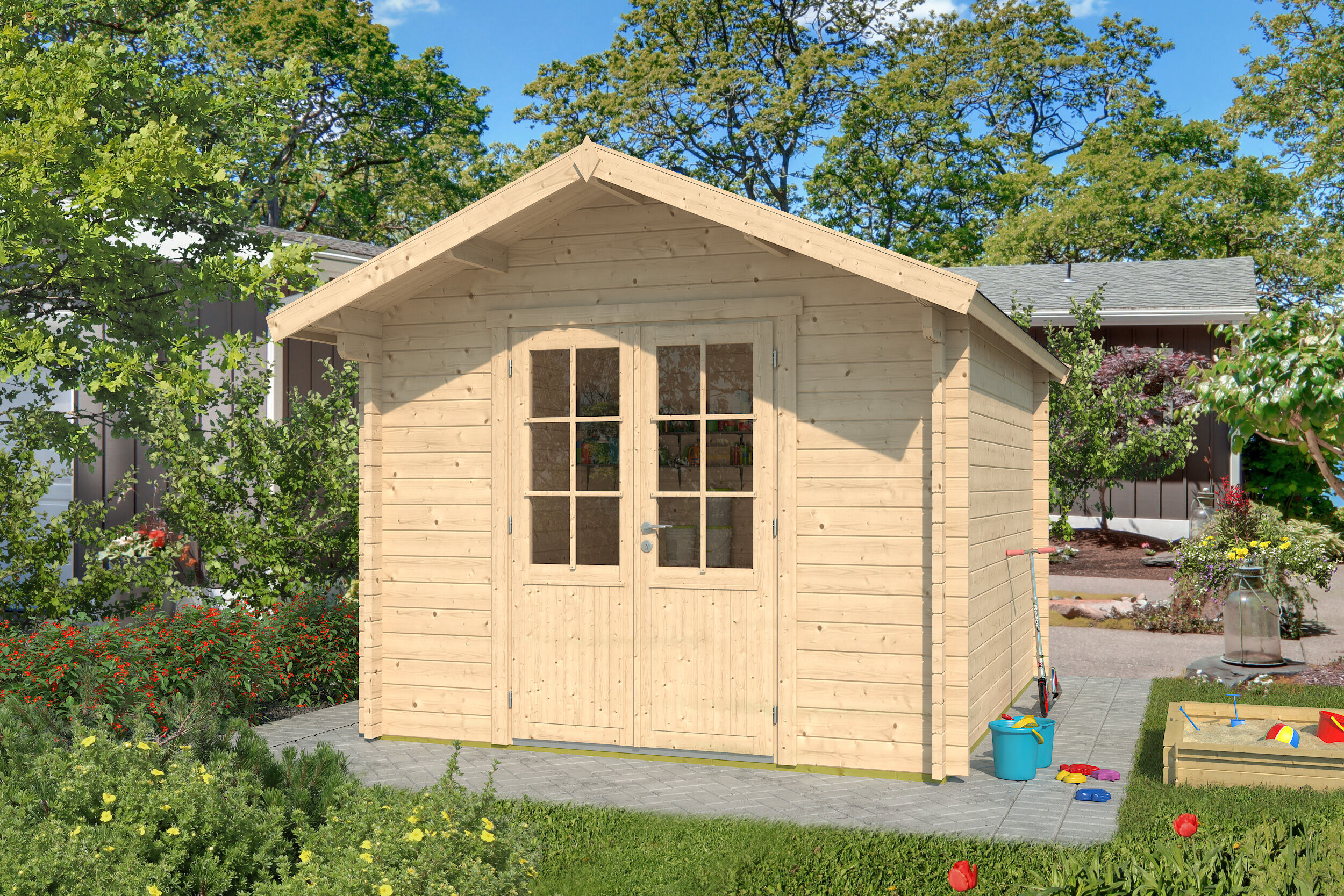 Rabatt: 26 % Fjordholz Holz-Hütte Modell Lexi 44 H Premium Unkategorisiert online kaufen