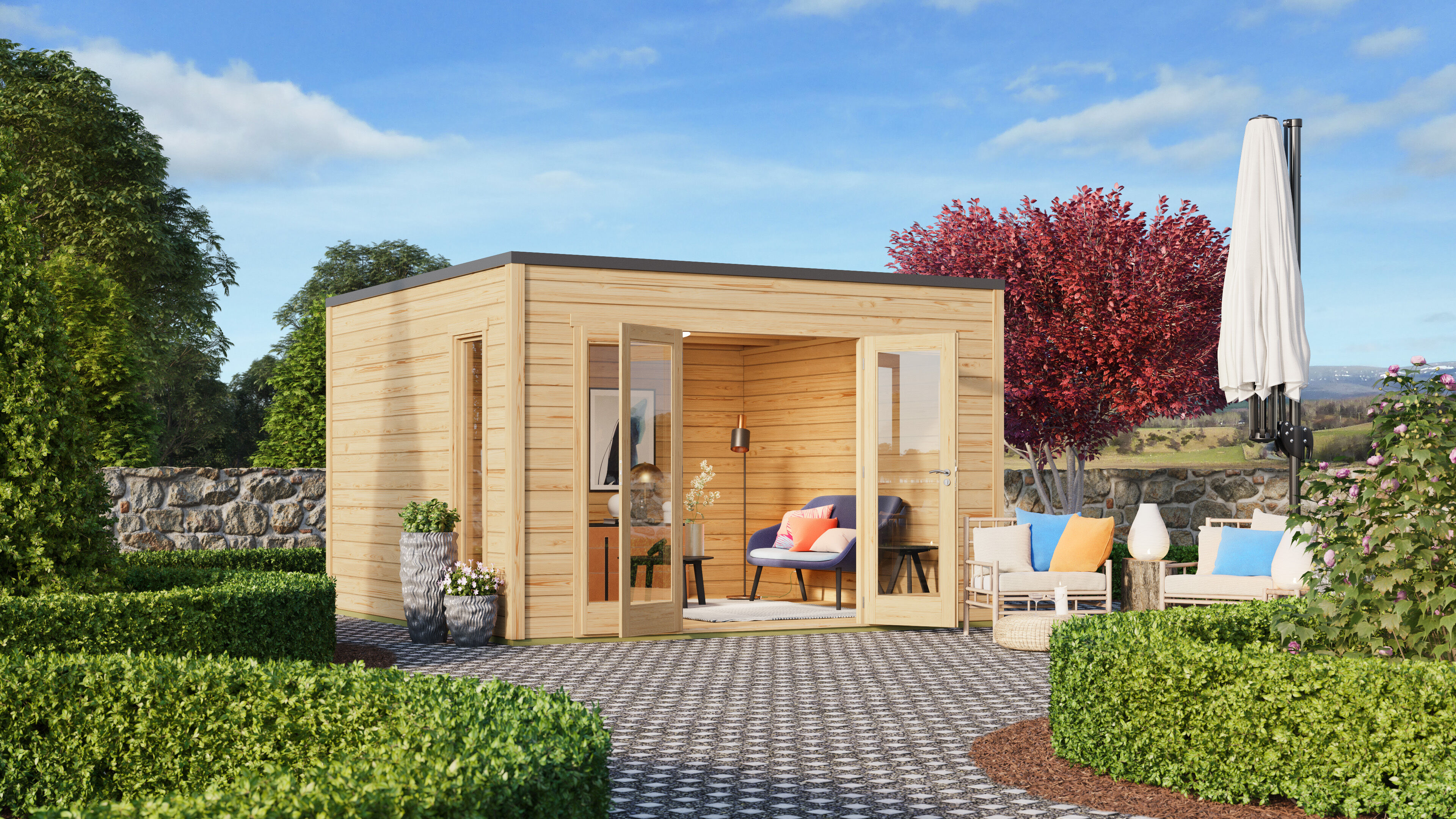 Rabatt: 26 % Fjordholz Holz-Hütte Modell Q-BIC 44 A 16m² Unkategorisiert online kaufen Rabatt: 26 % Fjordholz Holz-Hütte Modell Q-BIC 44 A 16m² Unkategorisiert online kaufen