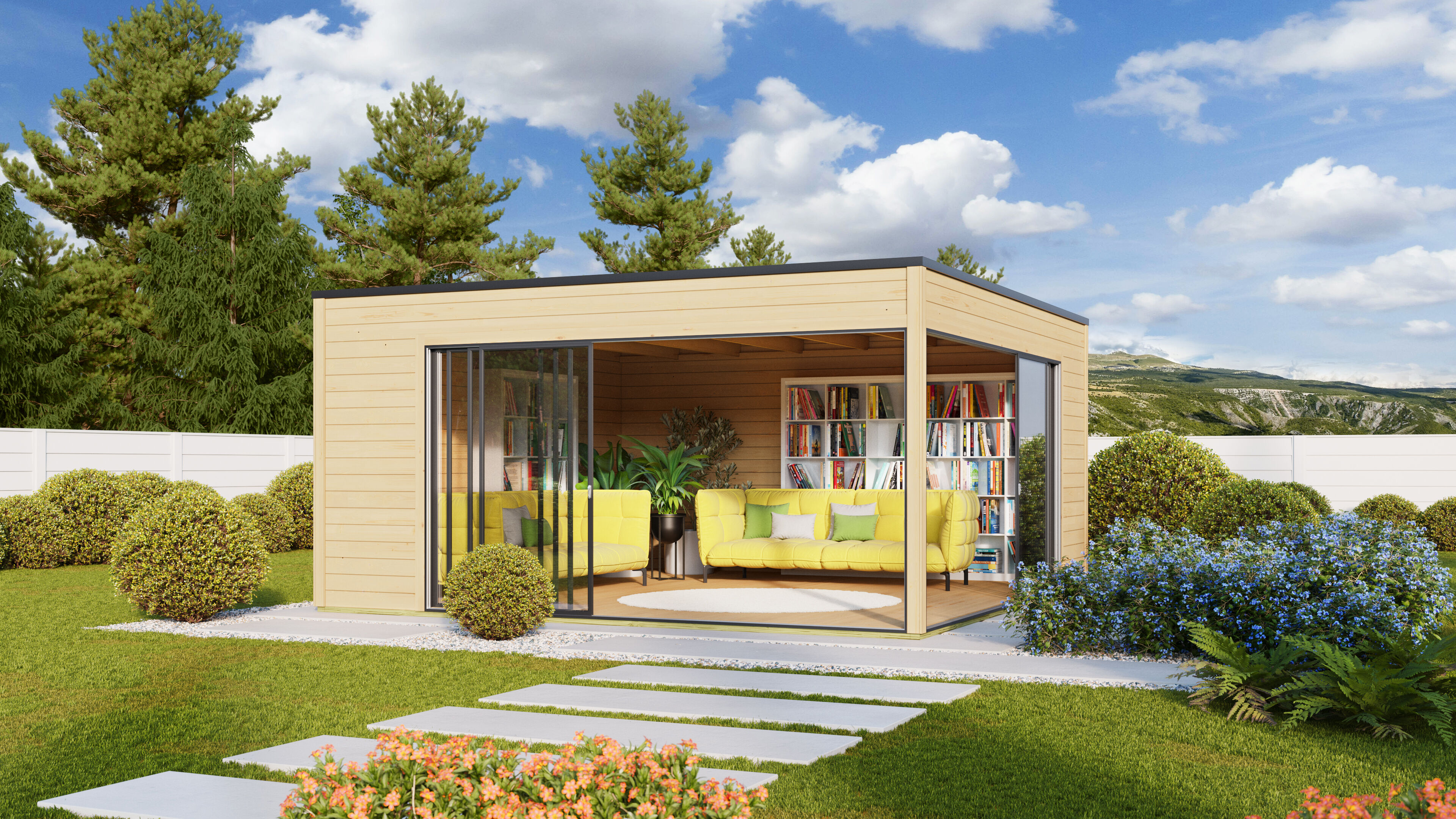 Rabatt: 26 % Fjordholz Holz-Hütte Modell Q-BIC Alu 44 F 25m² Unkategorisiert online kaufen