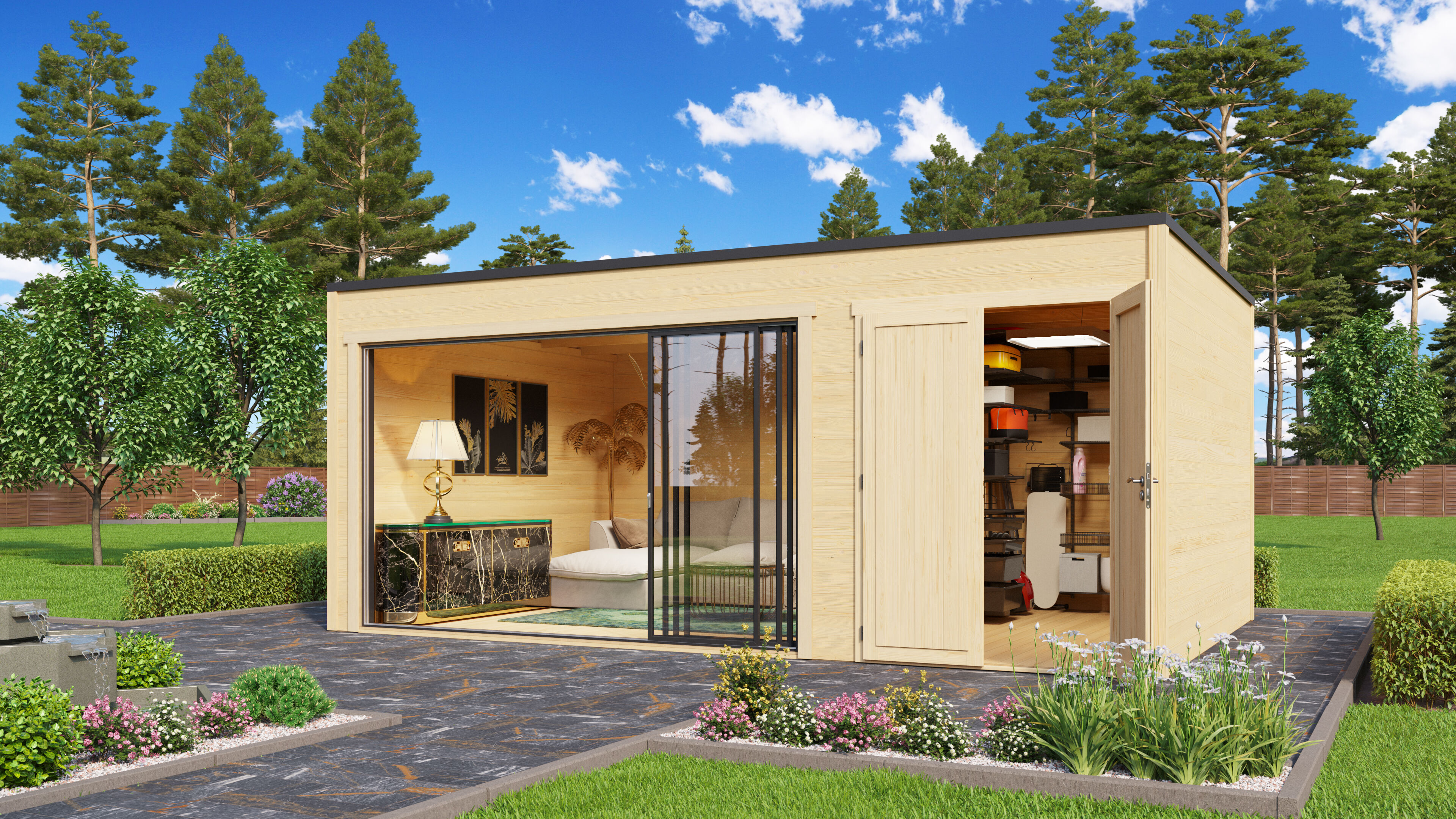 Rabatt: 26 % Fjordholz Holz-Hütte Modell Q-BIC Alu 44 H Unkategorisiert online kaufen