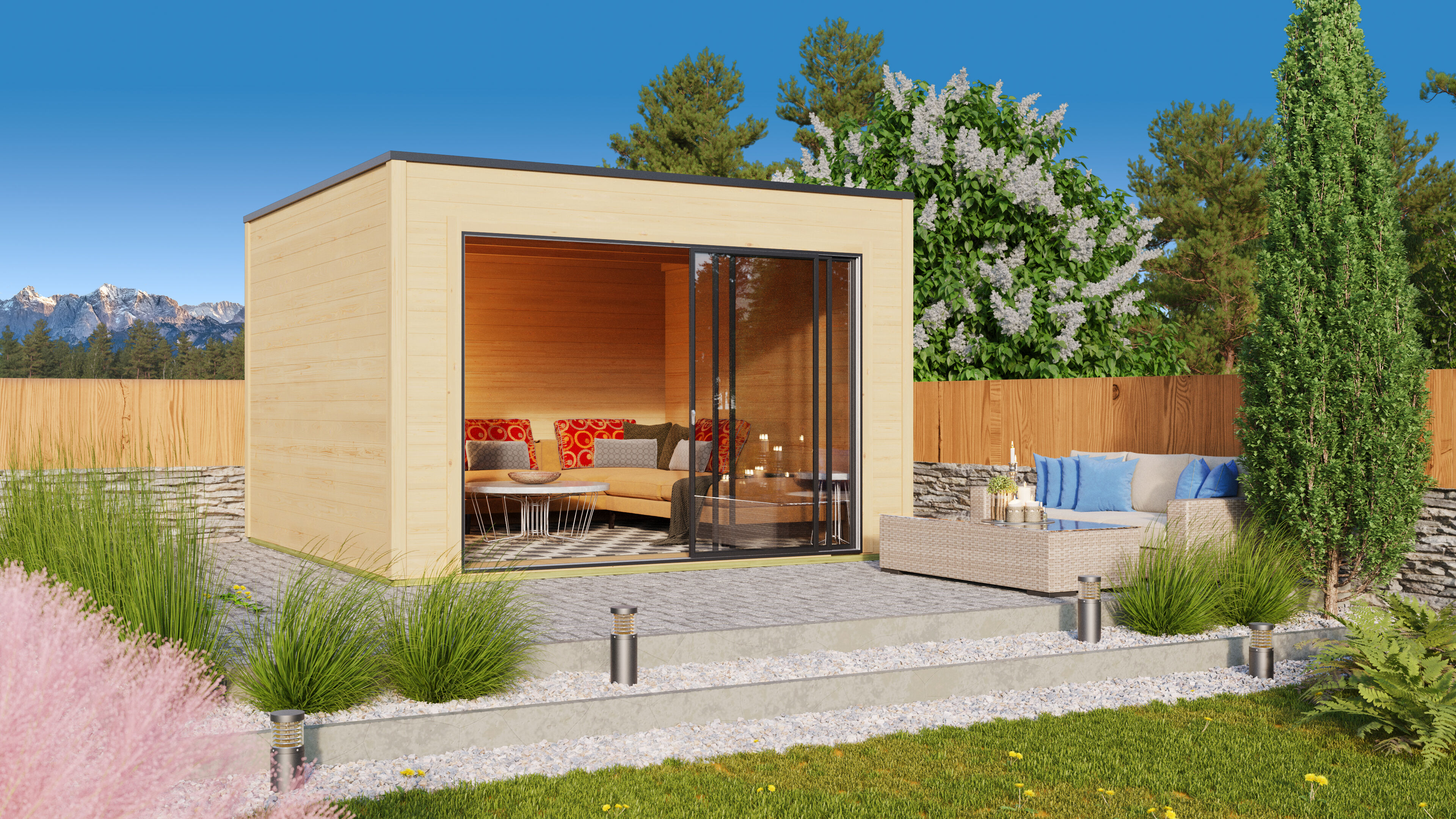 Rabatt: 26 % Fjordholz Holz-Hütte Modell Q-BIC Alu 70 A 16m² Unkategorisiert online kaufen