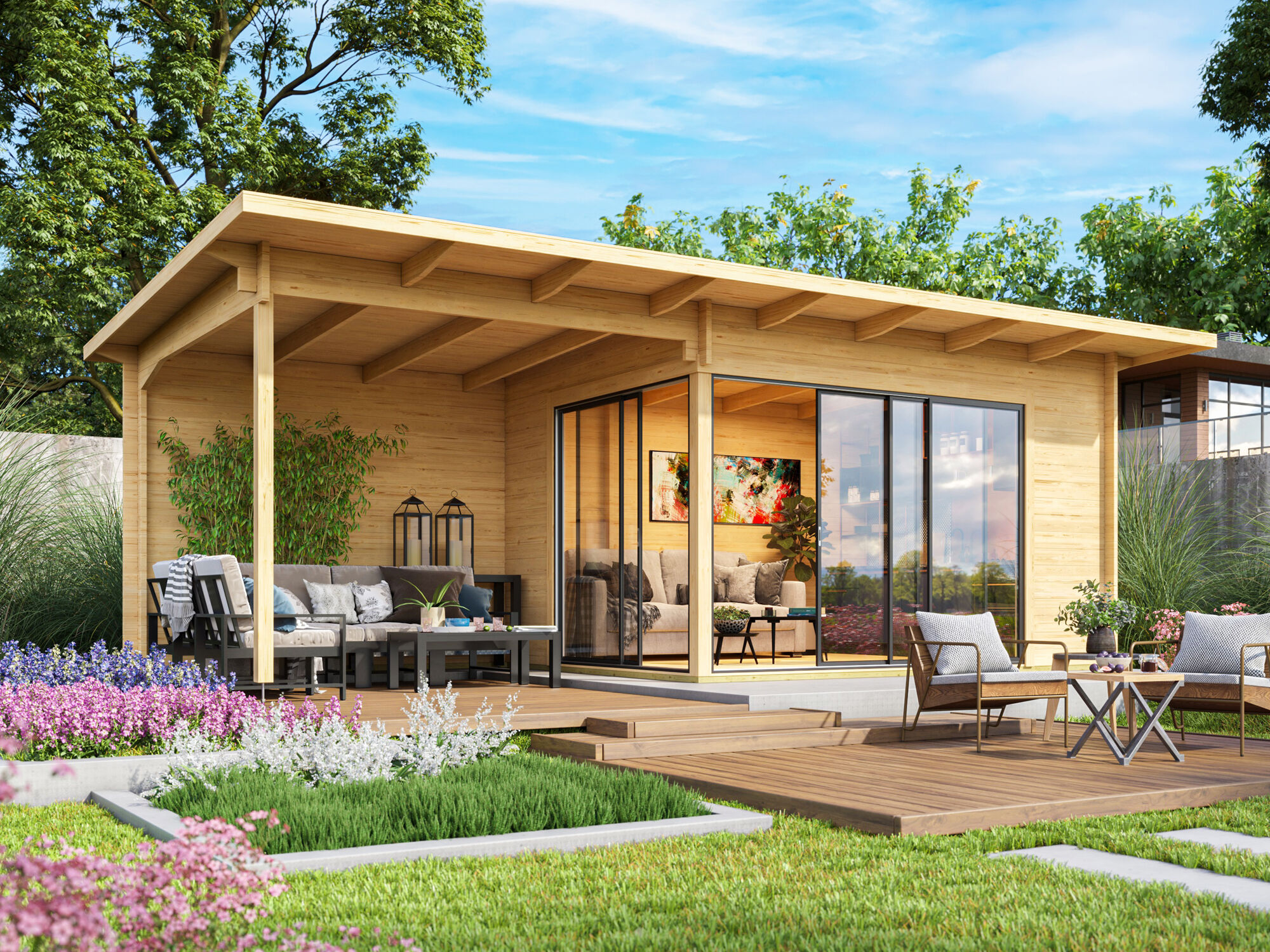 Rabatt: 26 % Fjordholz Holz-Hütte Modell Starla 70 C Premium Unkategorisiert online kaufen
