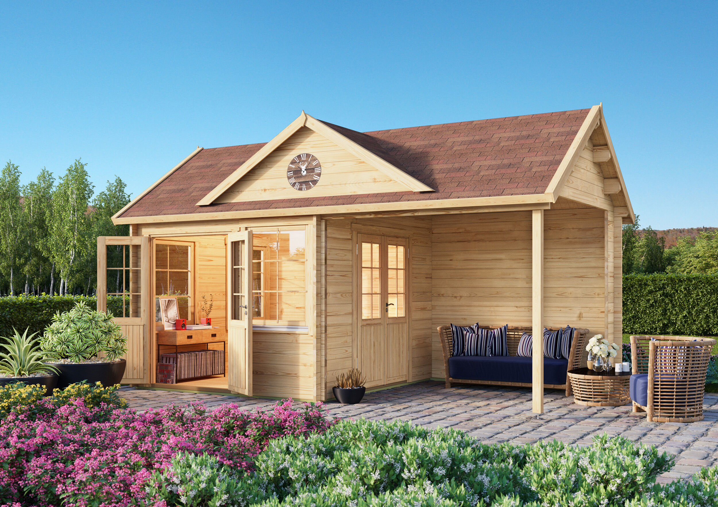 Rabatt: 26 % Fjordholz Holz-Hütte Modell Teehaus Kirkless 44 18m² Unkategorisiert online kaufen Rabatt: 26 % Fjordholz Holz-Hütte Modell Teehaus Kirkless 44 18m² Unkategorisiert online kaufen
