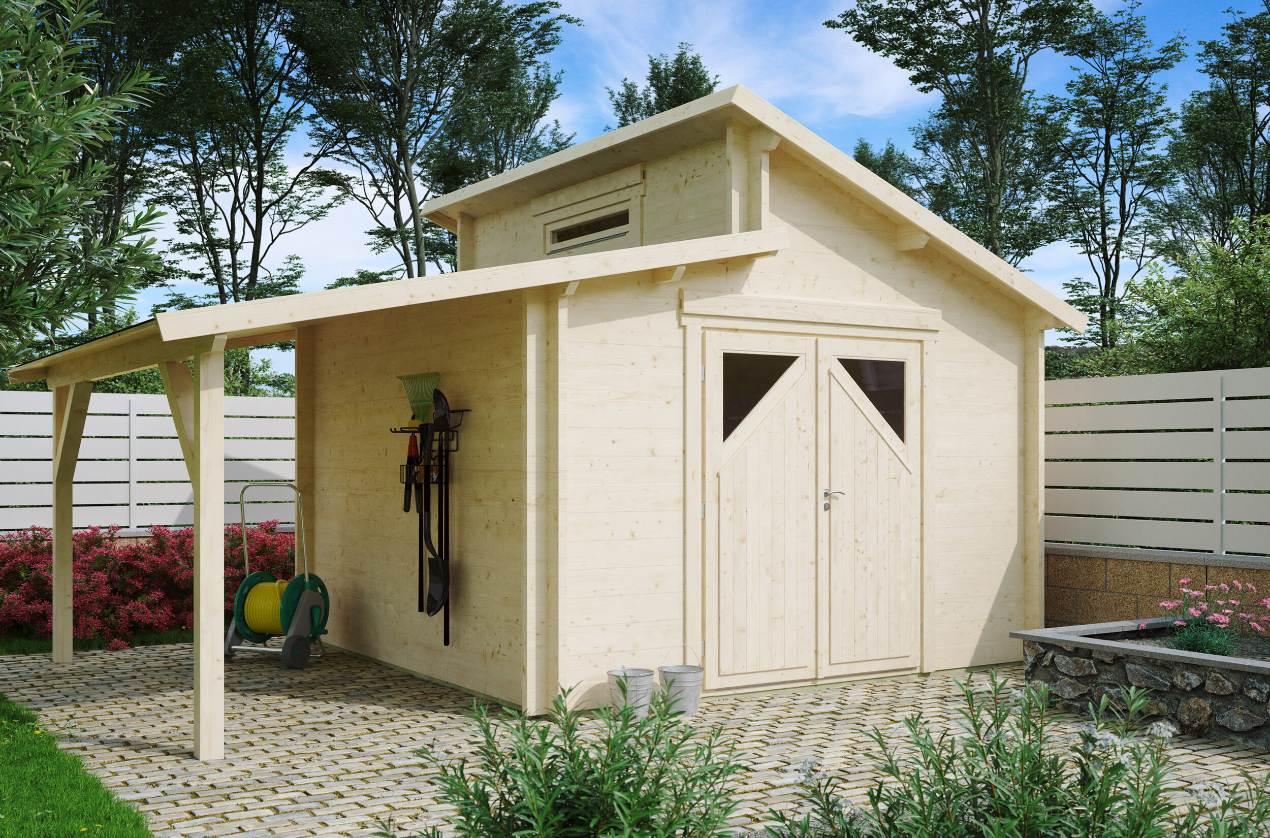 Rabatt: 26 % Fjordholz Holz-Hütte Modell Varianta 44 D +SD Unkategorisiert online kaufen