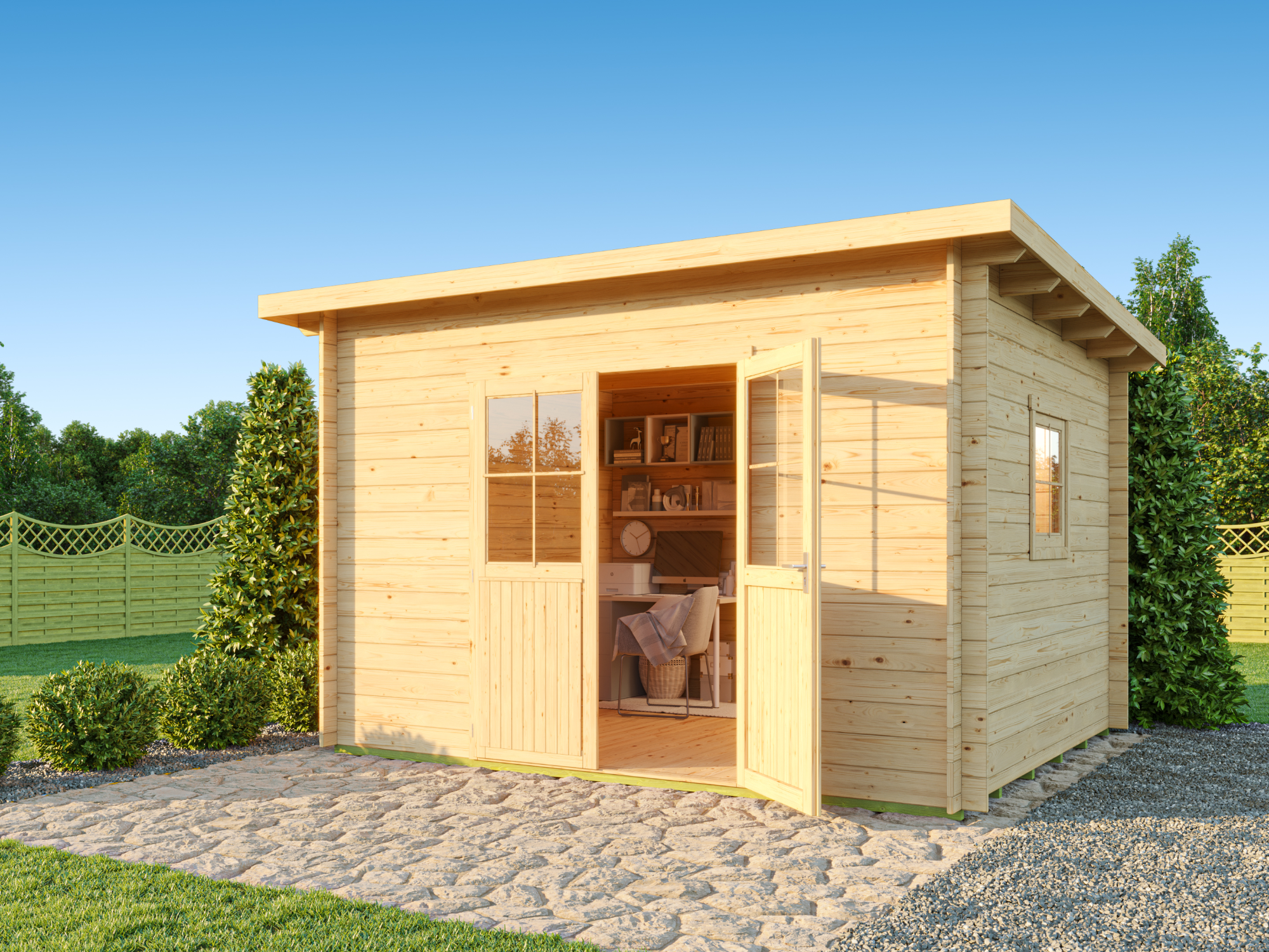 Rabatt: 26 % Fjordholz Pultdach Holz-Hütte Modell Ezra 4E Unkategorisiert online kaufen