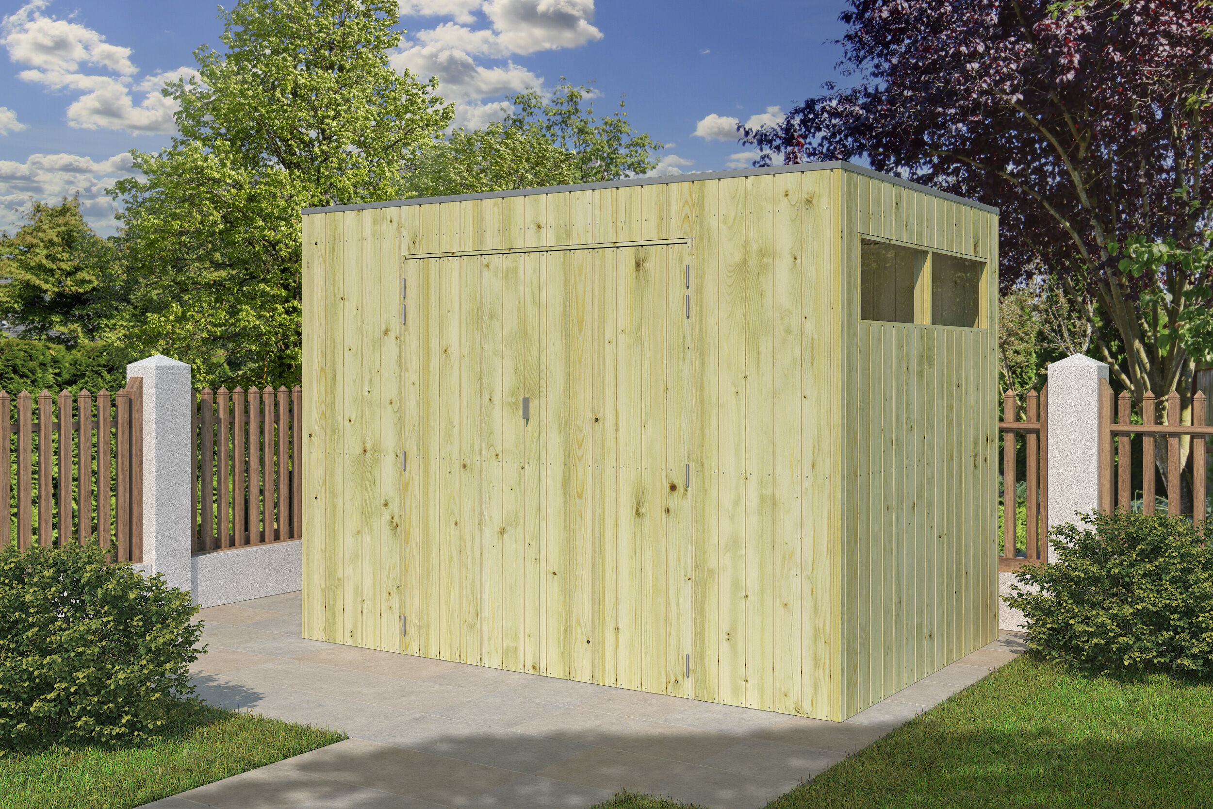 Rabatt: 26 % Holz-Hütte Modell QBV-Line 5,90 m² Unkategorisiert online kaufen