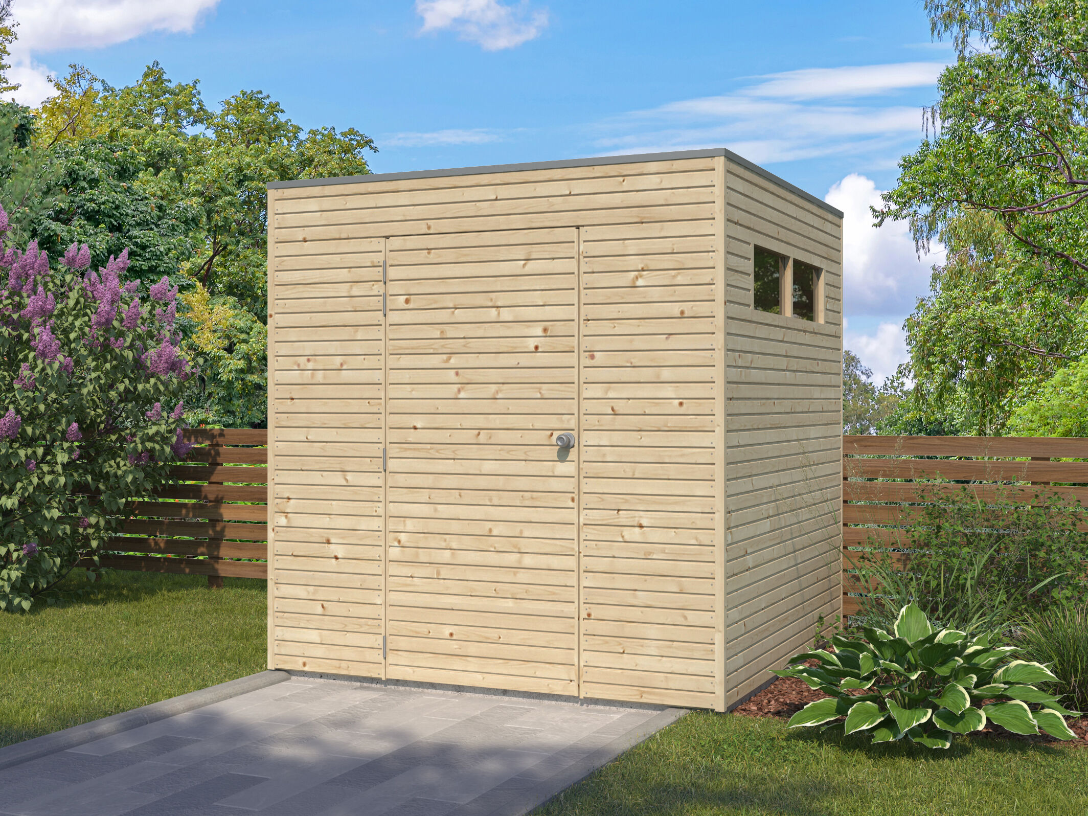 Rabatt: 27 % Holz-Hütte Modell QB-Line 4,41 m² 4m² Unkategorisiert online kaufen