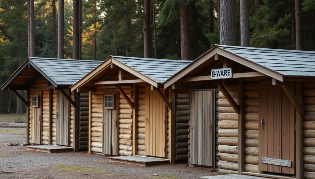 B-Ware Holzhütten Mängel