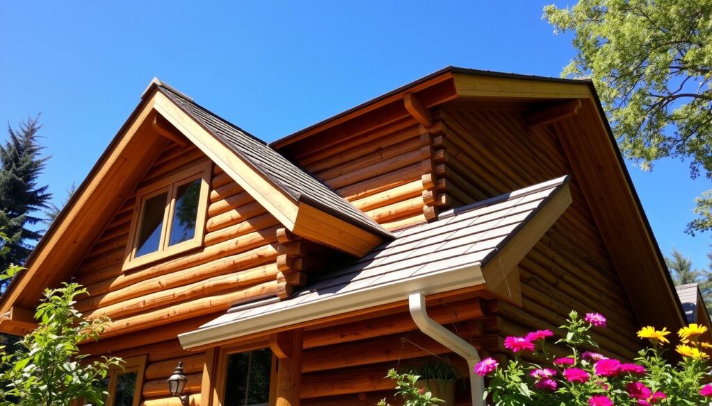 DIY Dacheindeckung Holzhütte