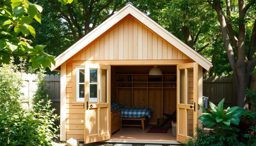 Dämmung Gartenhaus Satteldach