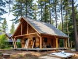 Holzhütte selbst bauen