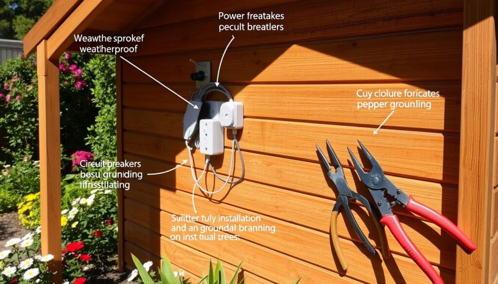 Sicherheit Elektroinstallation Gartenhaus Sicherheit Elektroinstallation Gartenhaus