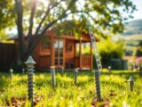 Schraubfundament Gartenhaus: Stabil und langlebig bauen